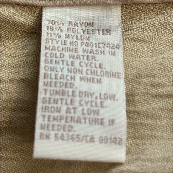 TANJAY Vintage Gold Metallic Sheen Blazer - Picture 6 of 6